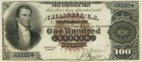 p318 from United States: 100 Dollars from 1880